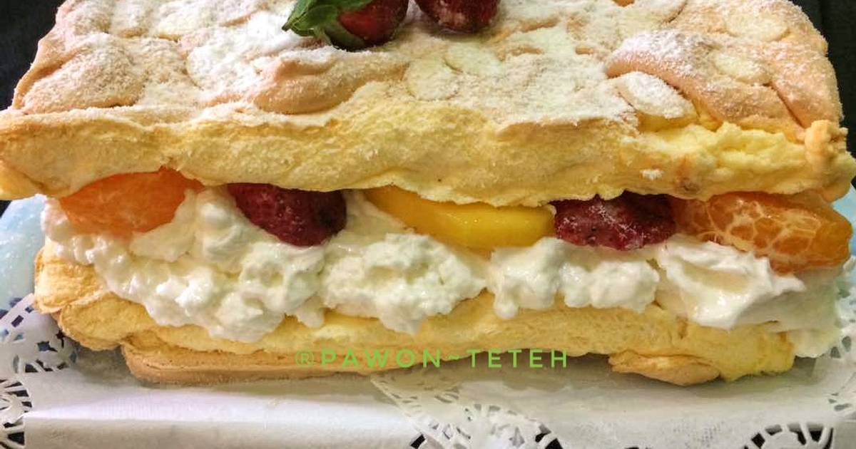 Resep Budapest Cake Oleh Teh Atiek Cookpad 