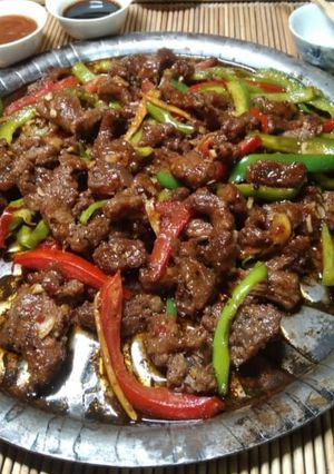 A picture of Dry Beef Chilli.