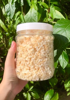 Hình của món Cơm khô ngào đường.