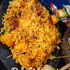A picture of Balochi biryani.