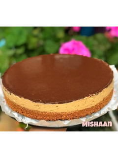 عکسی از دستور چیز کیک نسکافه ای