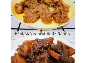 Foto resep Rendang Pandang & Semur Betawi