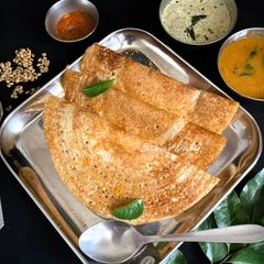 Horse Gram Dosa A picture of Horse Gram Dosa.