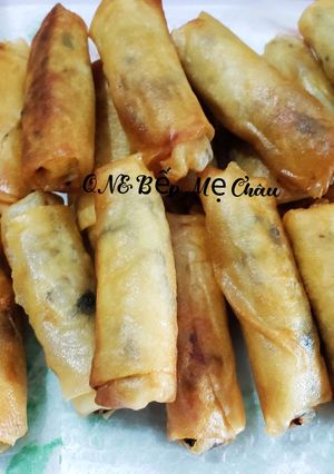 Hình của món Chả giò chay.