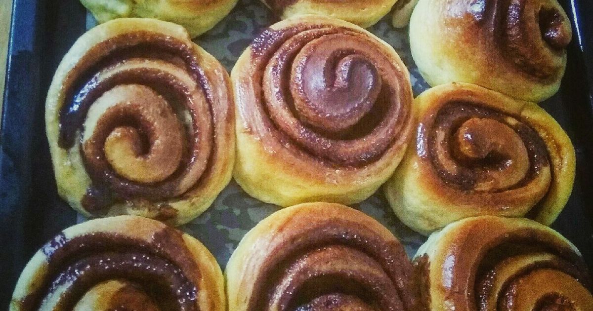Resep Chinnamon Chocolate Roll Bread oleh mrs.rythma - Cookpad