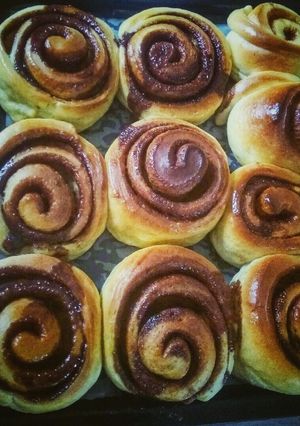 Foto resep Chinnamon Chocolate Roll Bread
