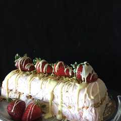 A picture of Semifreddo alle 🍓.