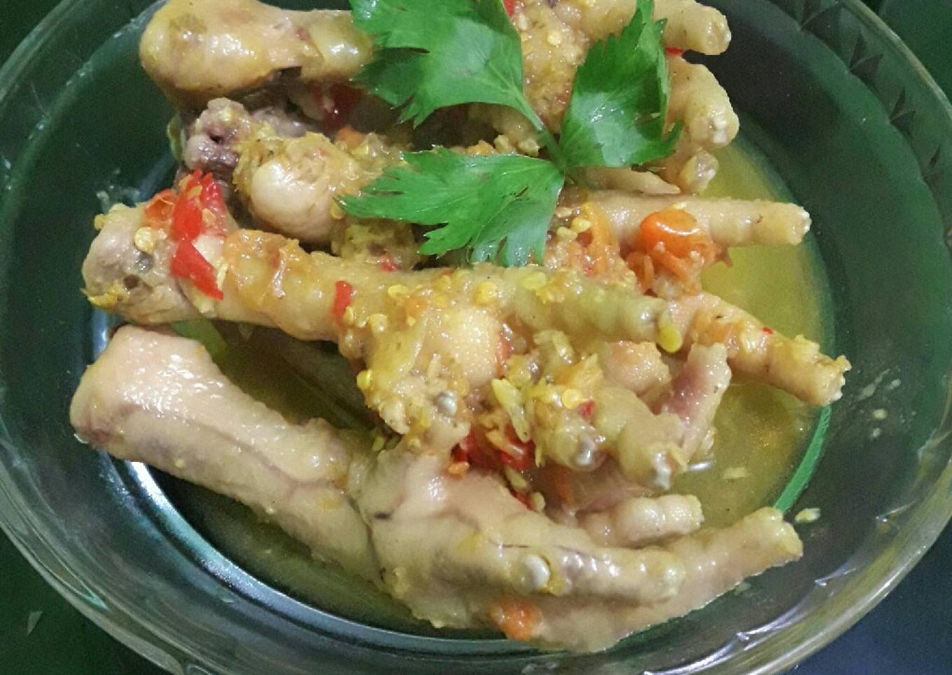 Ceker Pedas Manja