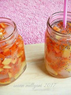 Foto resep Es buah cocktail (#PR_esbuah)