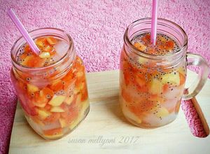 Foto resep Es buah cocktail (#PR_esbuah)