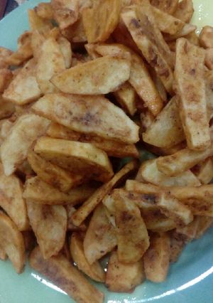 صورة لوصفة بطاطا ودجز