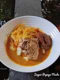 Sayur Ketupat Pepaya Muda