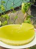 Pandan and Mung Bean Steamed Layer Cake (Bánh da lợn lá dứa)