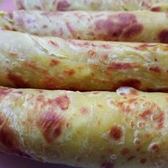 A picture of Pumpkin chapati.