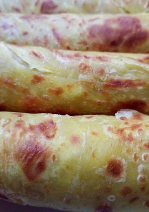 A picture of Pumpkin chapati.
