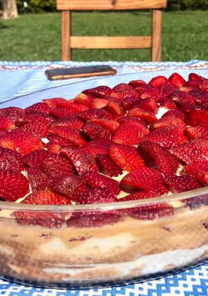 Una foto de Justo un postre para festejar
