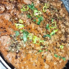 A picture of Chicken tikka kaleji.