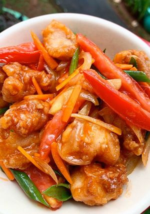 Foto resep Ayam Asam Manis