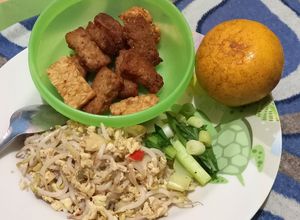 Foto resep Toge telur tempe oncom