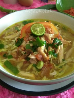 Foto resep Soto ayam kuah kuning