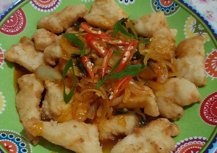 Resep Kakap Fillet Asem Manis, Bikin Ngiler