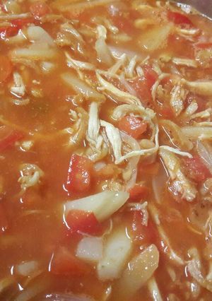 Una foto de Tinga de pollo 🐥🍅🍴