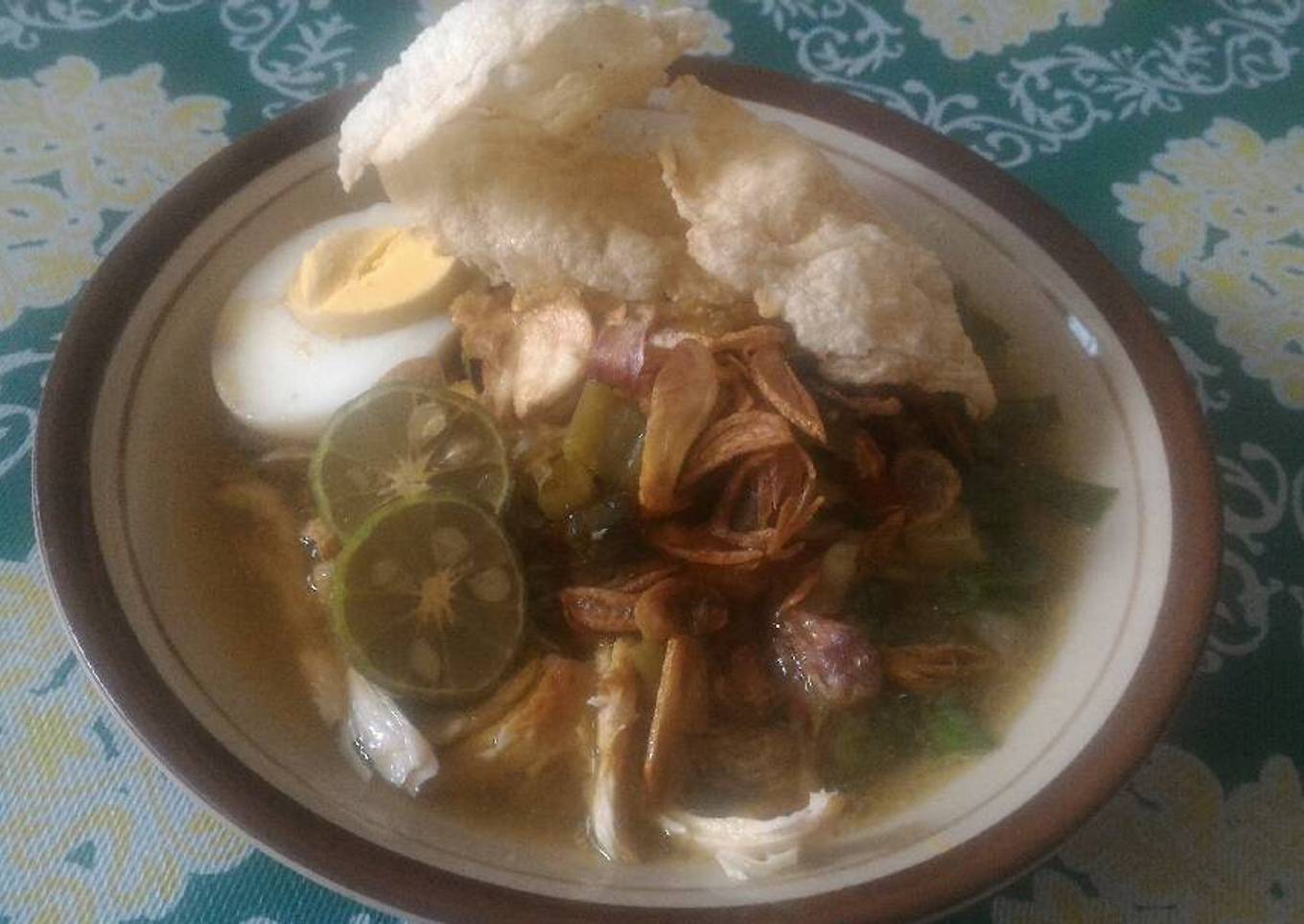 Soto ayam ala ibu mertua