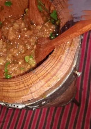 صورة لوصفة زفيطي محرحر 🌶🌶