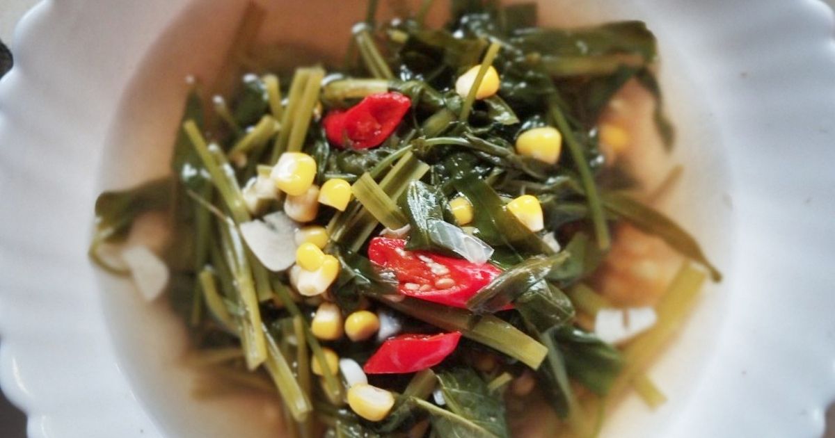 Sayur Asem Kangkung Jagung
