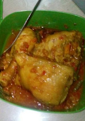 Foto resep ayam bumbu kuning