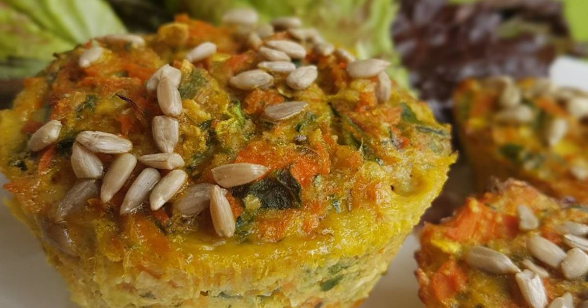 Muffins de Zanahoria y Zapallitos Receta de Nutrim Recetas Saludables