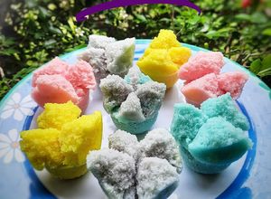 Foto resep Kue Mangkok Mekar / Apem Tepung Beras