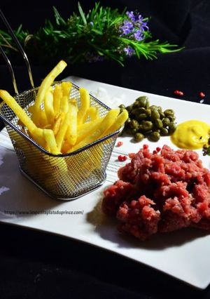 Une photo de Tartare de boeuf
