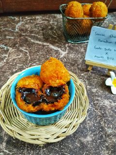 Foto resep Bola Ubi Isi Cokelat