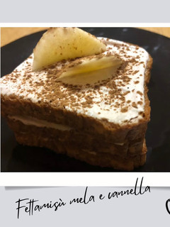 Foto di Fettamisù mela 🍏 e cannella