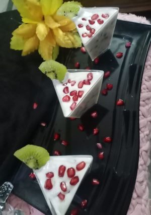 A picture of Fruit cream.