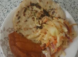 Una foto de Pupusas de queso y de queso con ayote