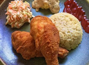 Gambar Nasi Ayam Ala KFC