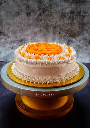A picture of Mango Cake.