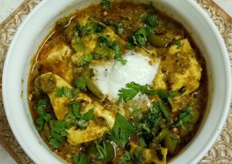 Recipe of Super Quick Homemade Paneer dahi wala
