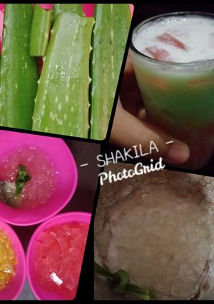 Foto resep Es lidah buaya