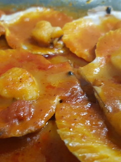 Una foto de Zamburiñas en salsa picante