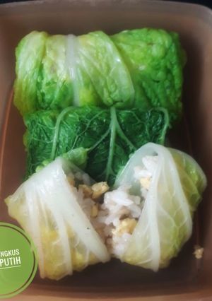Foto resep Nasi Bungkus Sawi Putih