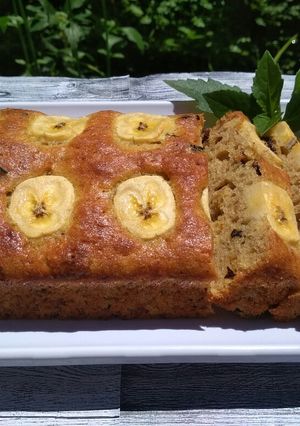 Foto resep Banana apple cake moist and simple