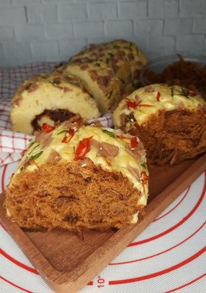 Foto resep Floss Roll Bread