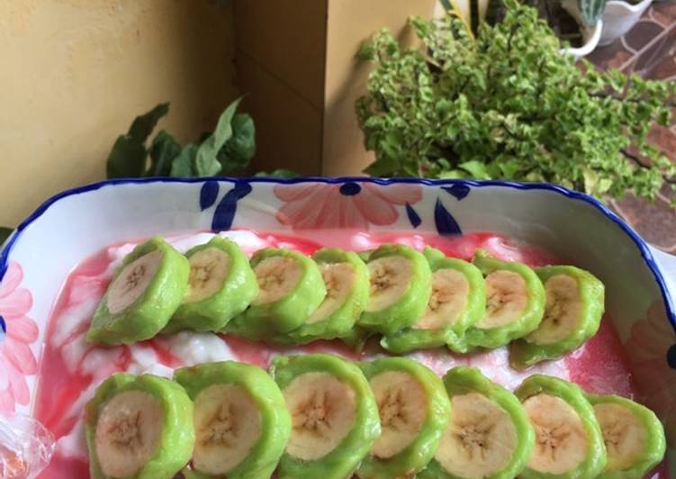 Resep Pisang ijo, Bikin Ngiler