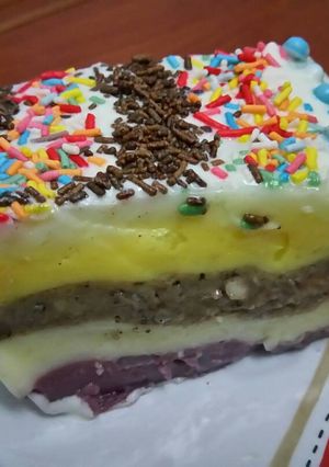 صورة لوصفة حلوى بارده على طريقتي