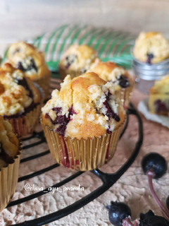 Foto resep 160. Blueberry Muffin