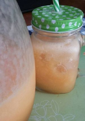Una foto de Smoothie de melón
