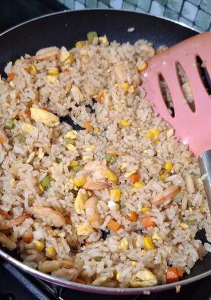 Foto resep Nasi Goreng Udang